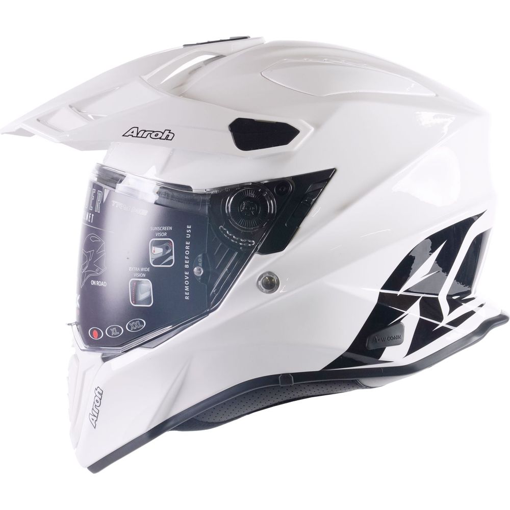 Airoh Commander Adventure Gloss White