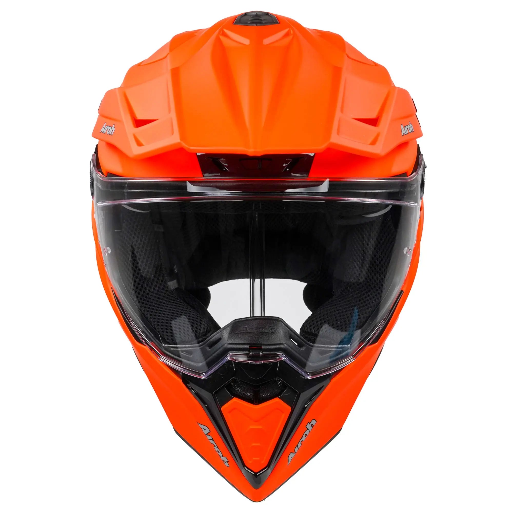 Airoh Commander Adventure Helmet Matt Fluo Orange - FREE UK Shipping, FREE 365 Day Returns | Moto Central