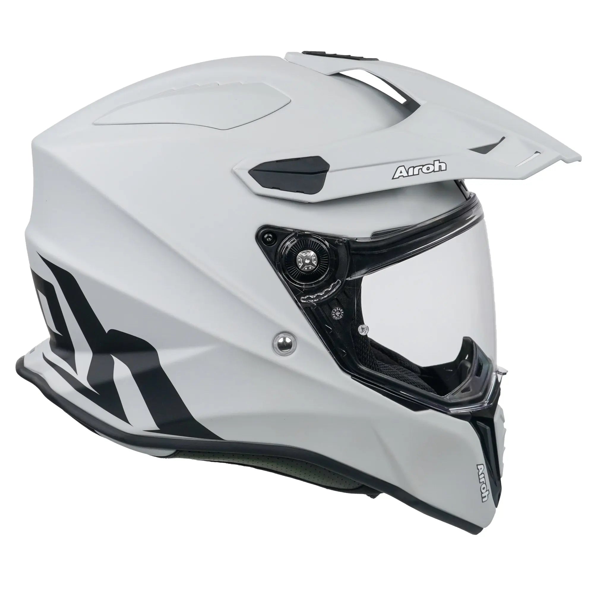 Airoh Commander Adventure Helmet Matt Concrete Grey - FREE UK Shipping, FREE 365 Day Returns | Moto Central