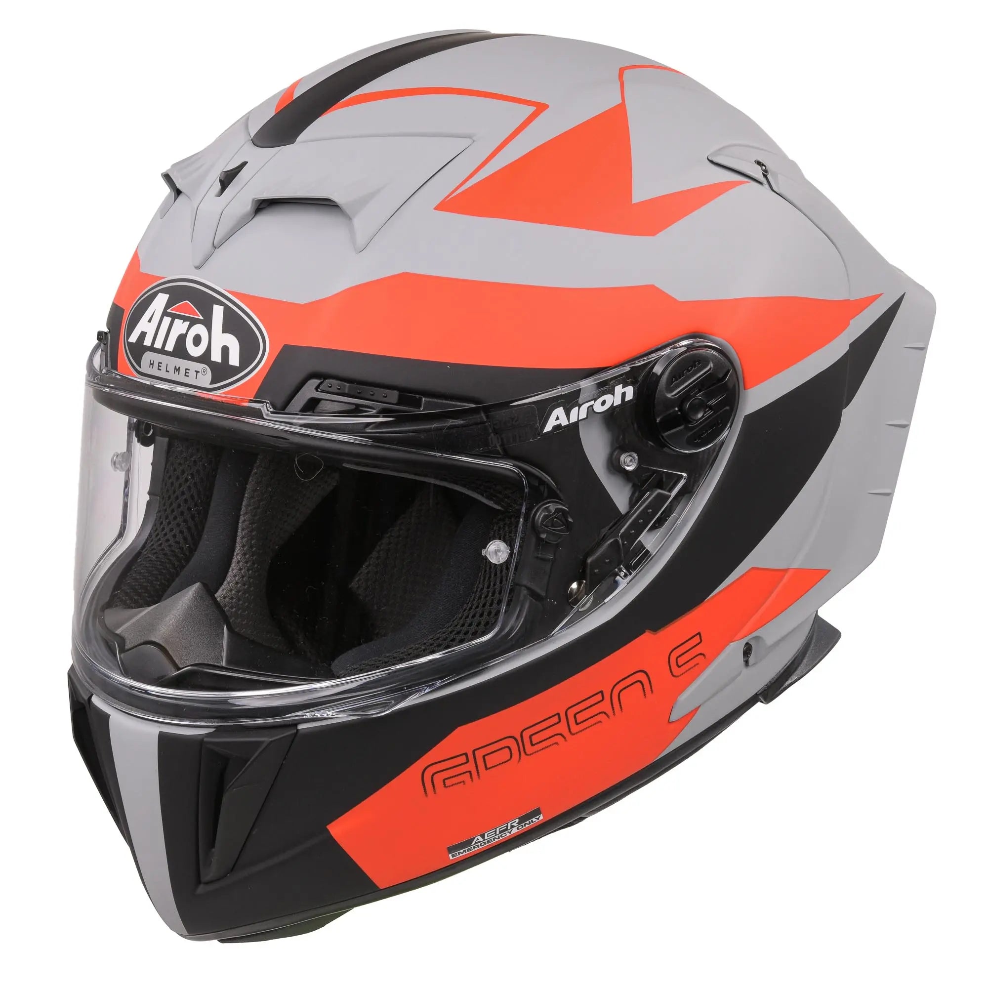 Airoh GP550S Full Face Helmet Matt Orange - FREE UK Shipping, FREE 365 Day Returns | Moto Central
