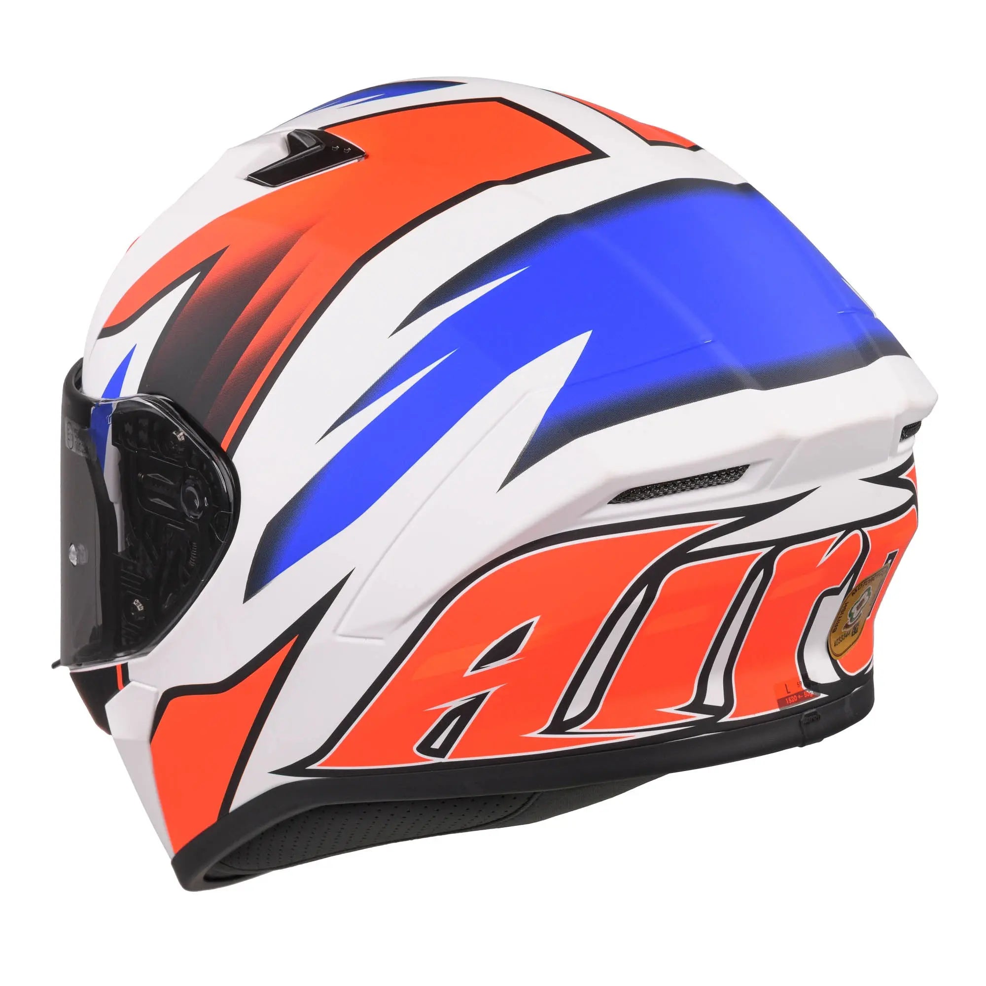 Airoh Valor Full Face Helmet Matt Zanetti Replica - FREE UK Shipping, FREE 365 Day Returns | Moto Central