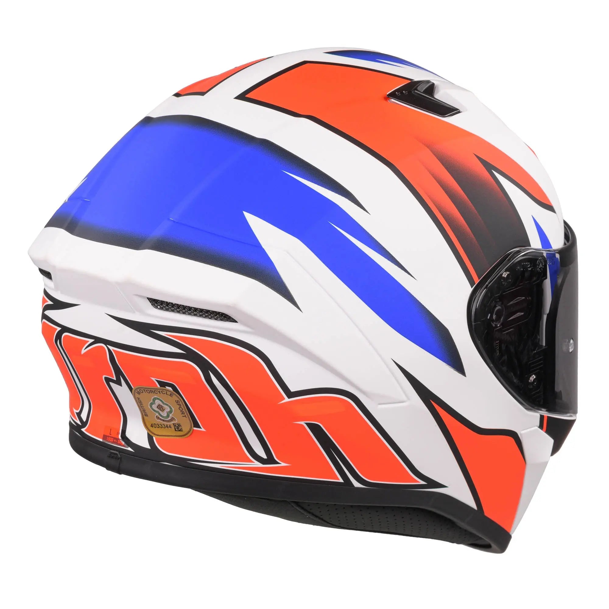 Airoh Valor Full Face Helmet Matt Zanetti Replica - FREE UK Shipping, FREE 365 Day Returns | Moto Central