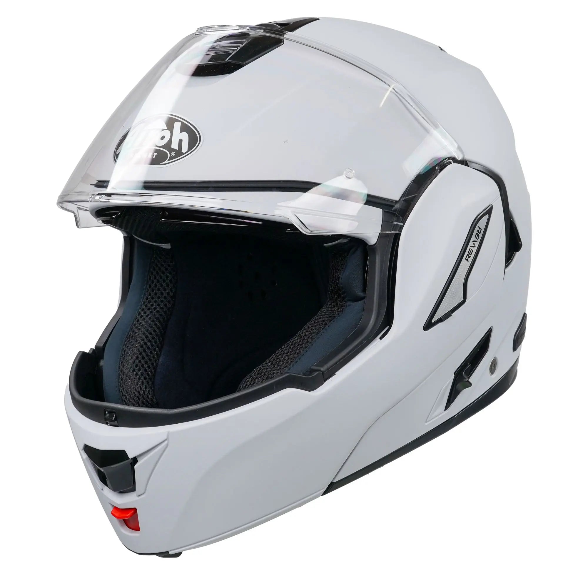 Airoh REV19 Flip-Up Helmet Matt Concrete Grey - FREE UK Shipping, FREE 365 Day Returns | Moto Central