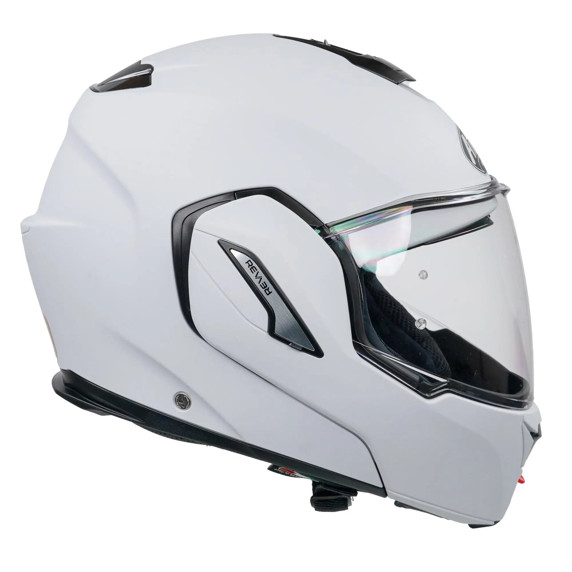 Airoh REV19 Flip-Up Helmet Matt Concrete Grey - FREE UK Shipping, FREE 365 Day Returns | Moto Central