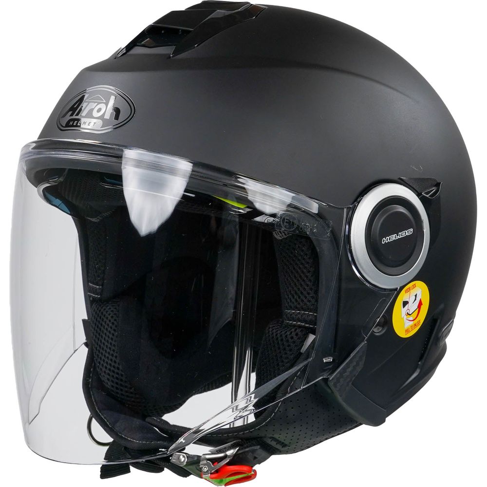 Airoh Helios Jet Helmet Matt Black Vibe