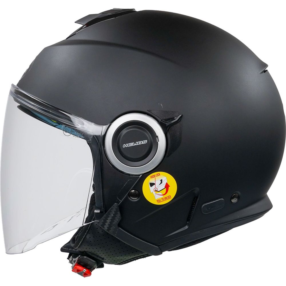 Airoh Helios Jet Helmet Matt Black Vibe
