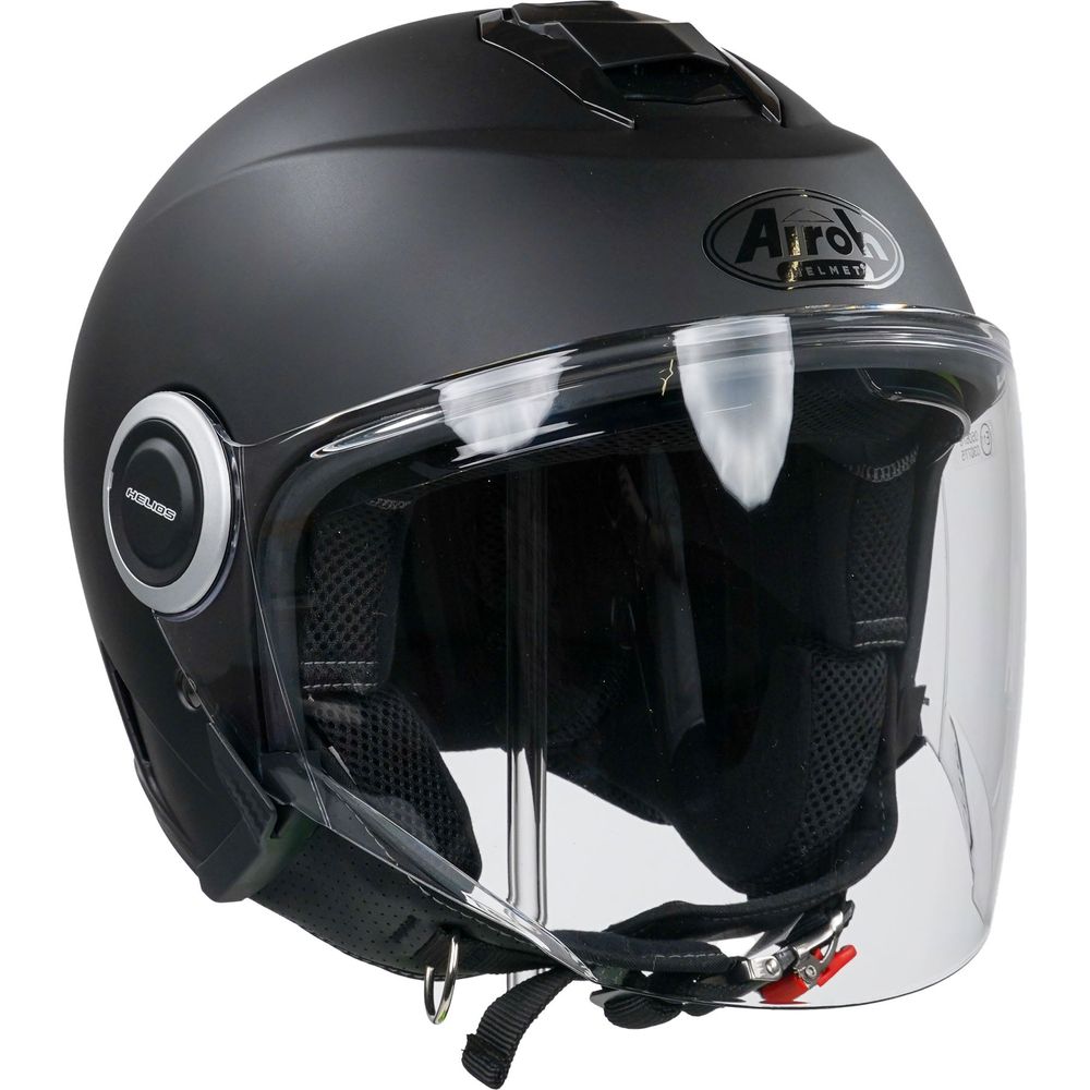 Airoh Helios Jet Helmet Matt Black Vibe