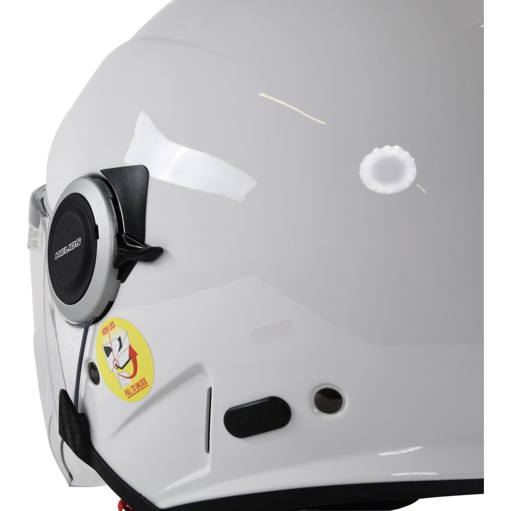 Airoh Helios Jet Helmet Gloss White