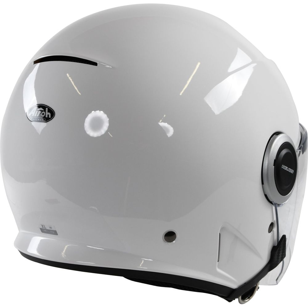 Airoh Helios Jet Helmet Gloss White