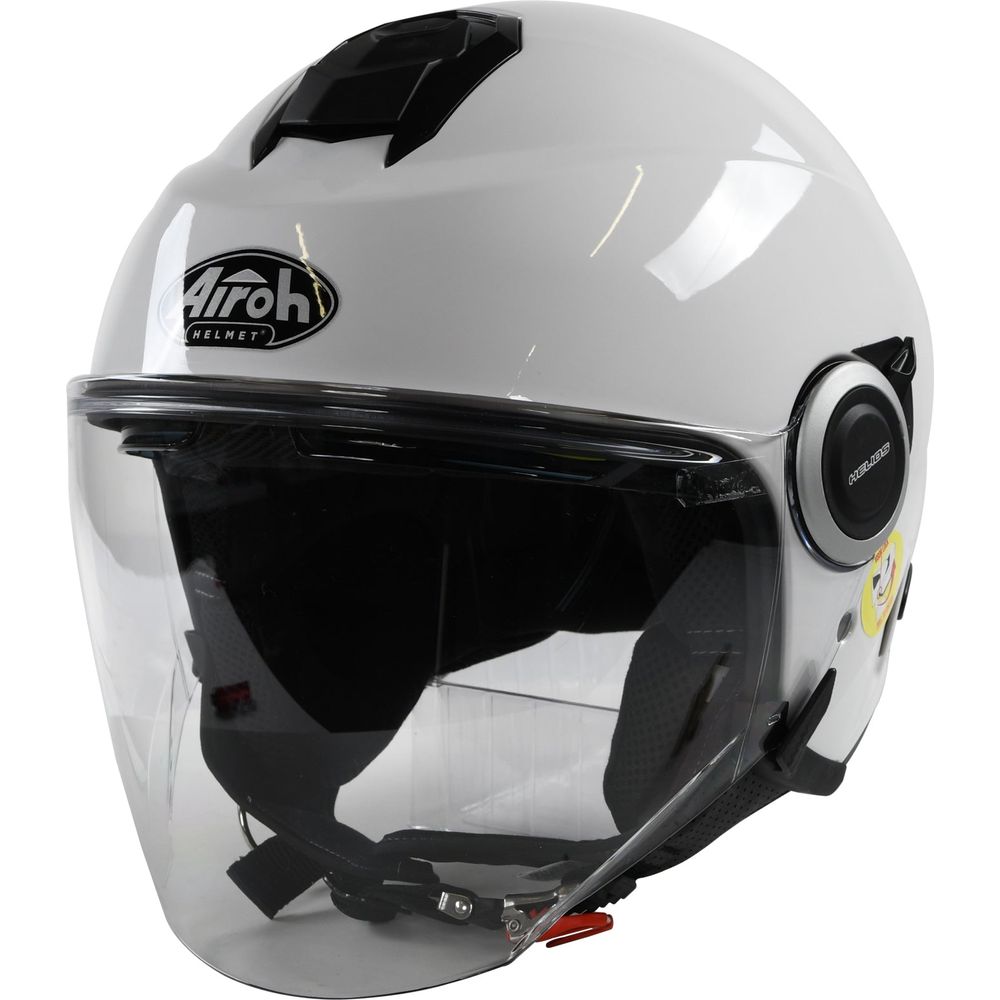 Airoh Helios Jet Helmet Gloss White
