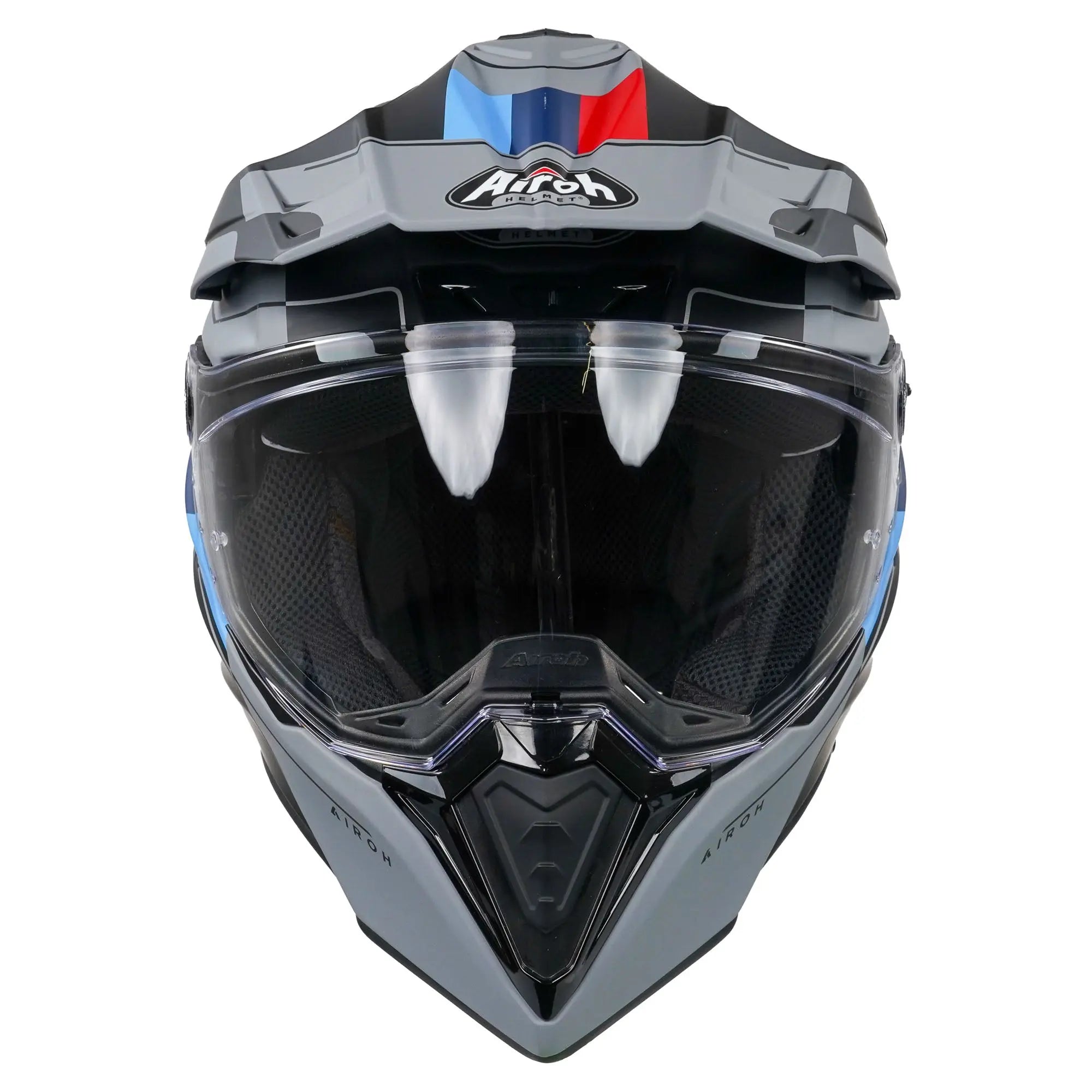 Airoh Commander Adventure Helmet Matt Skill - FREE UK Shipping, FREE 365 Day Returns | Moto Central