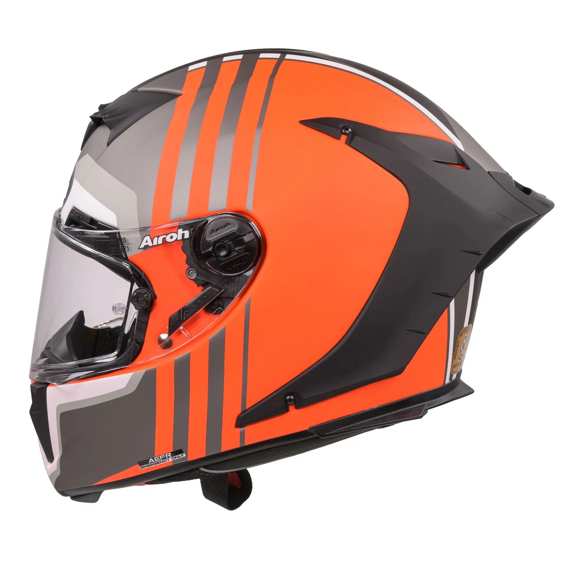 Airoh GP550S Full Face Helmet Matt Skyline Orange - FREE UK Shipping, FREE 365 Day Returns | Moto Central