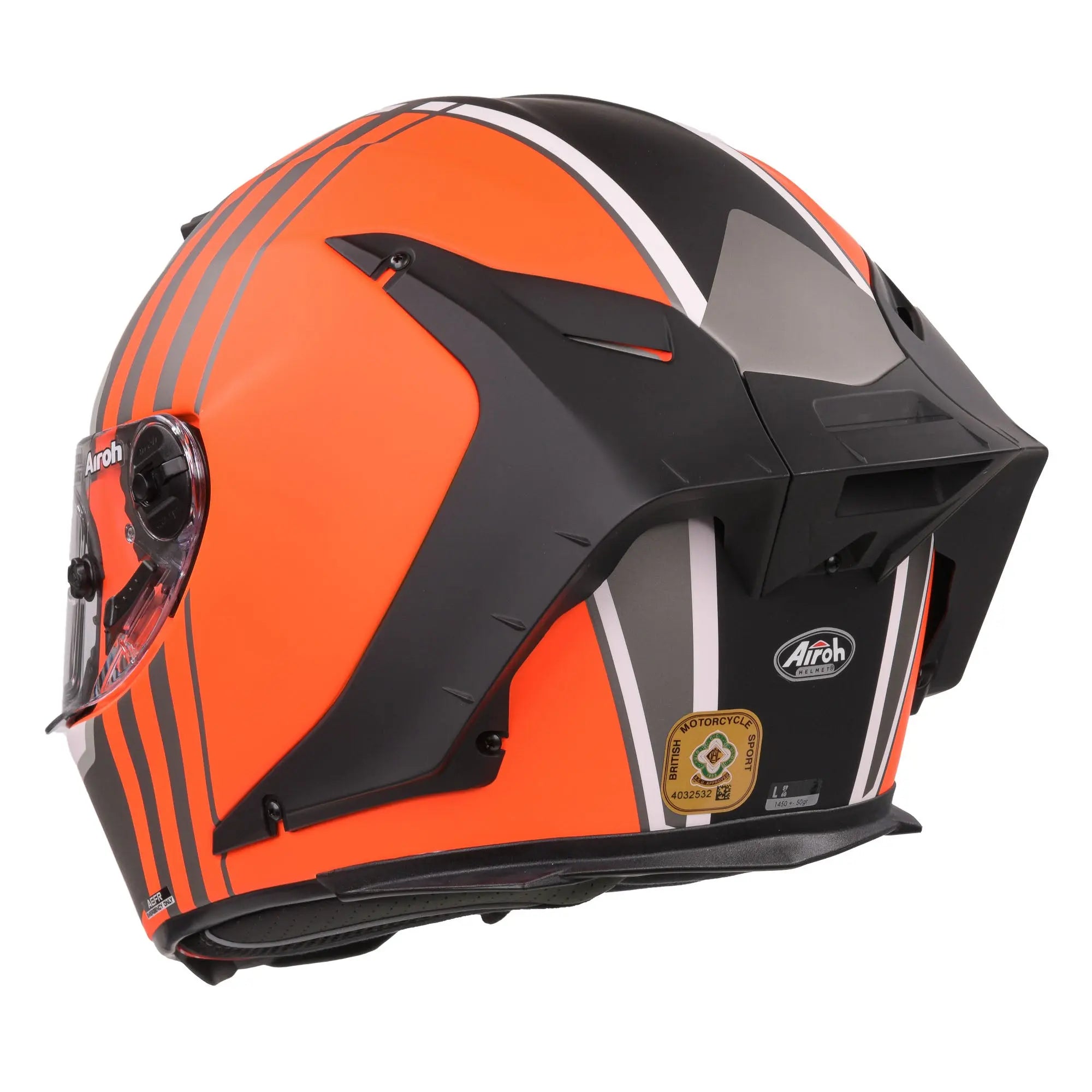 Airoh GP550S Full Face Helmet Matt Skyline Orange - FREE UK Shipping, FREE 365 Day Returns | Moto Central