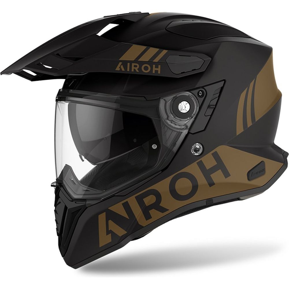 airoh adventure helmets Airoh Commander Adventure Helmet Matt Gold FREE Delivery, FREE Returns