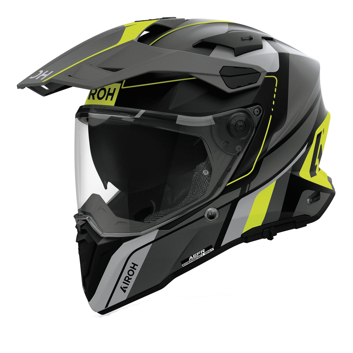 Airoh Commander 2 Matt Skip Yellow FREE UK Delivery, FREE 365 Day Returns | Moto Central