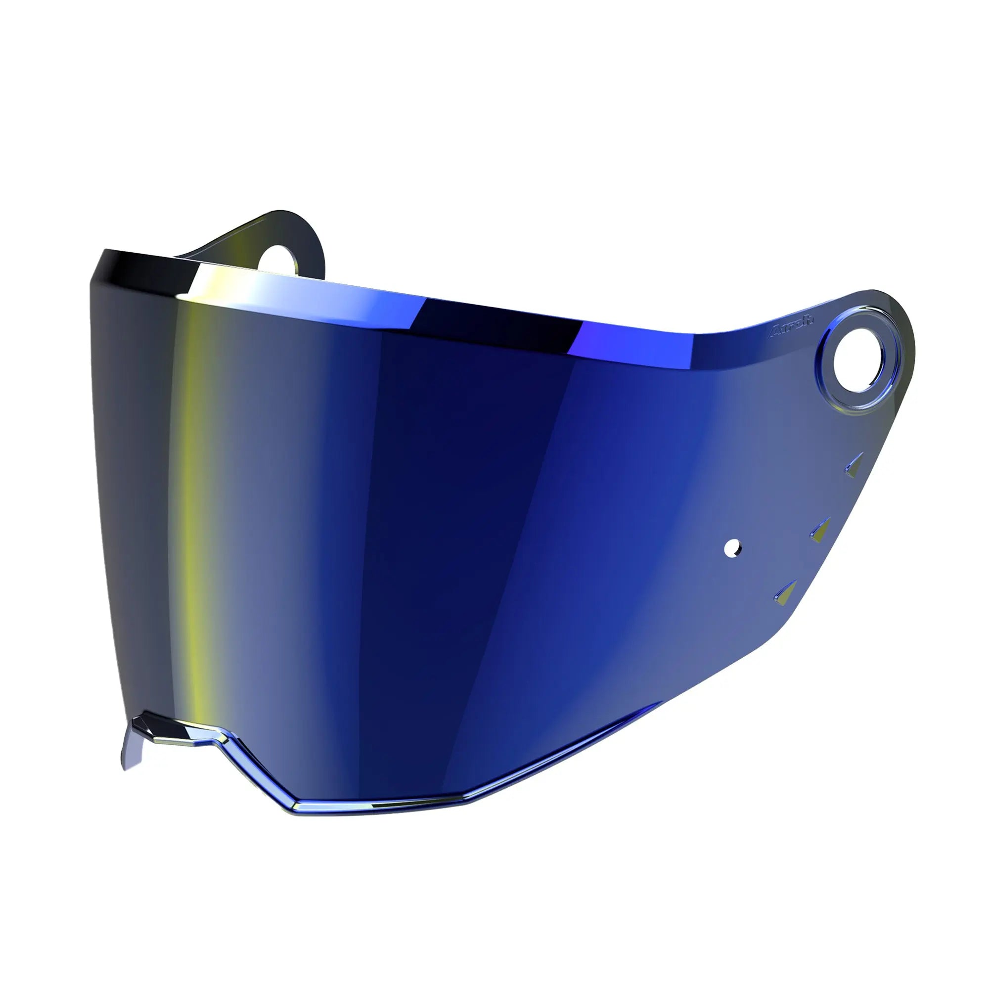 Airoh Bandit Visor Mirror Blue FREE UK Delivery, FREE 365 Day Returns | Moto Central