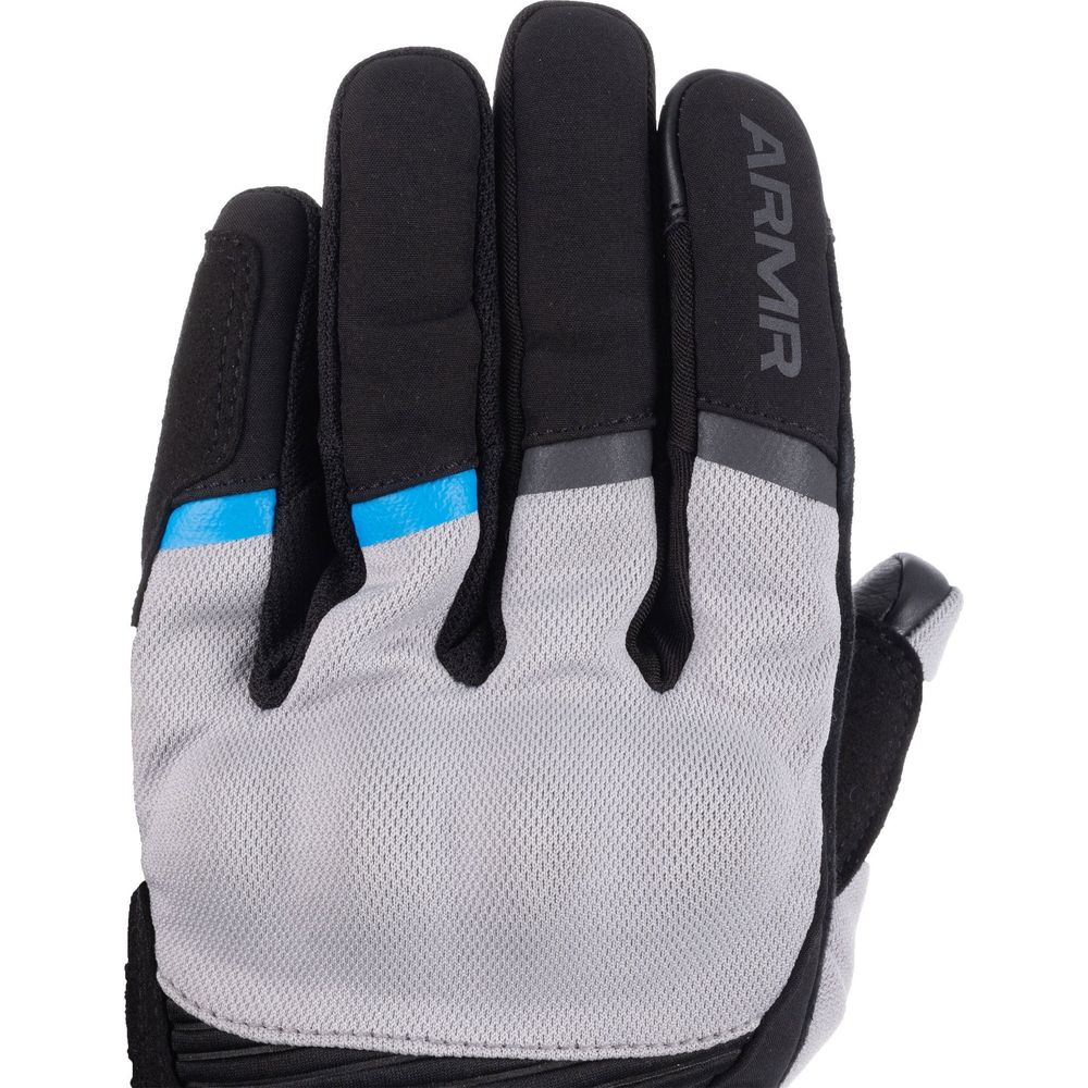ARMR Eyoshi 3.0 Waterproof Textile Gloves Black / Light Grey / Blue