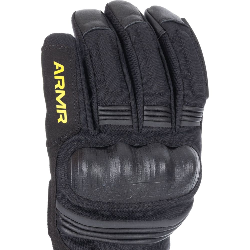 ARMR Kumaji 3.0 Waterproof Textile Gloves Black / Yellow