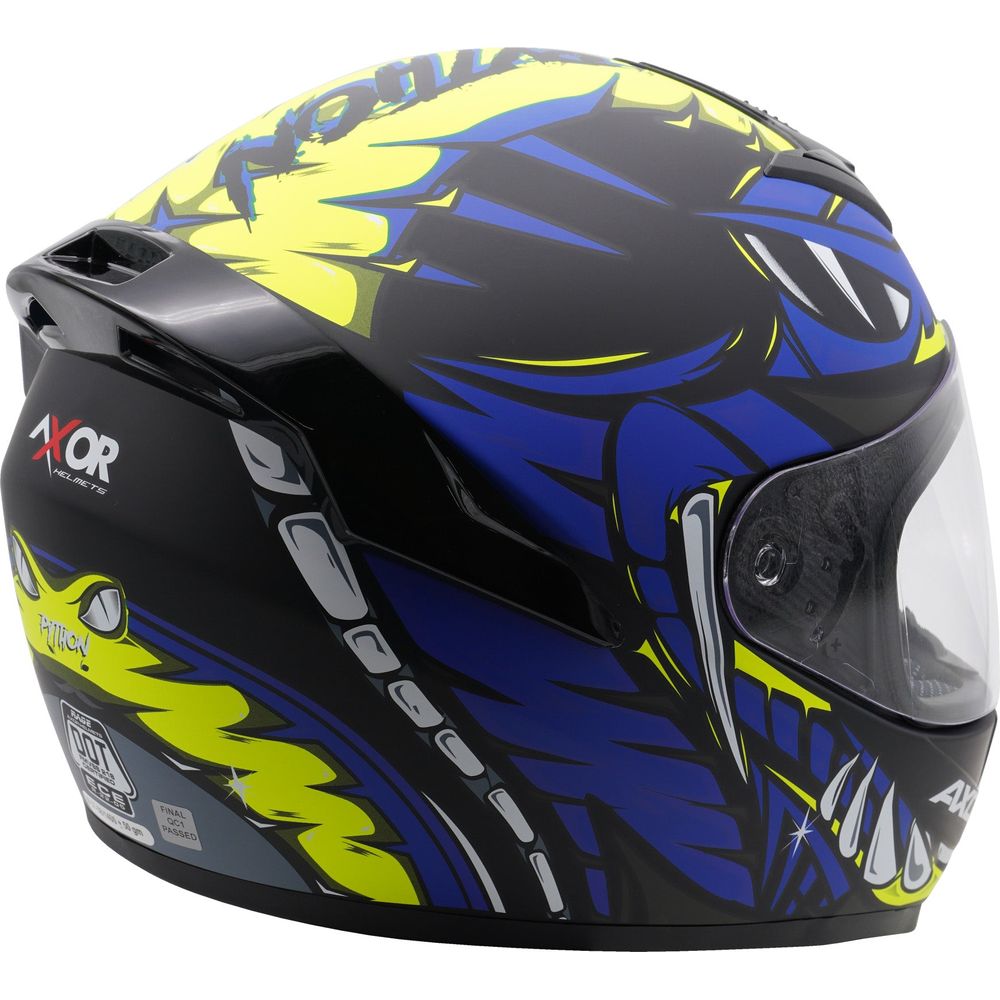 Axor Rage Matt Python Blue / Yellow / Black