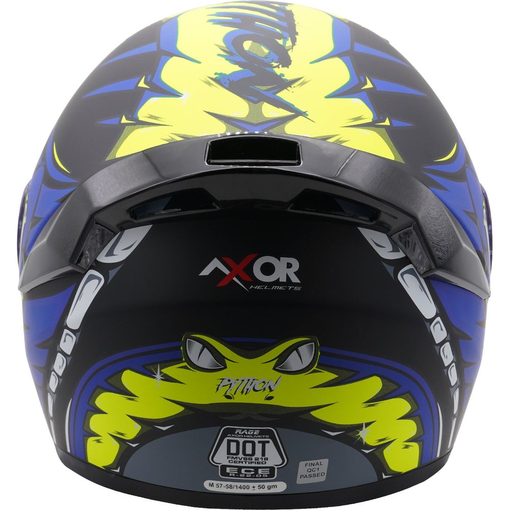 Axor Rage Matt Python Blue / Yellow / Black