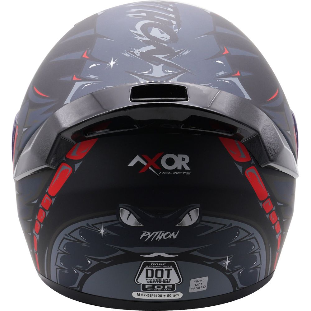 Axor Rage Matt Python Black / Grey / Red