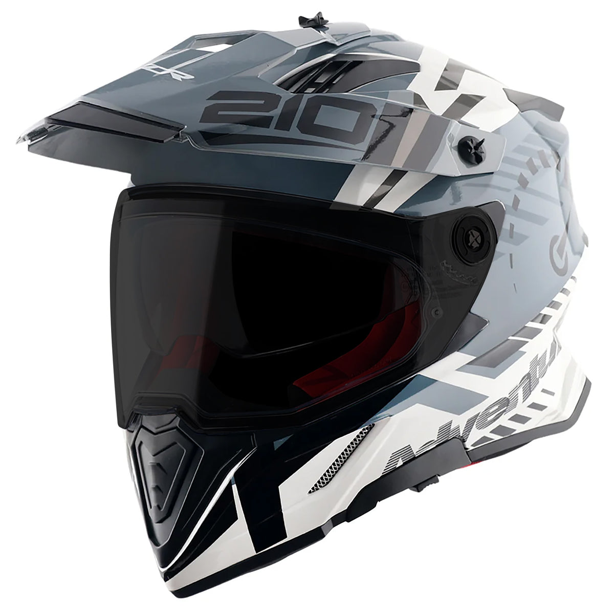 Axor X-Cross Speedometer Gloss White / Grey FREE UK Delivery, FREE 365 Day Returns | Moto Central
