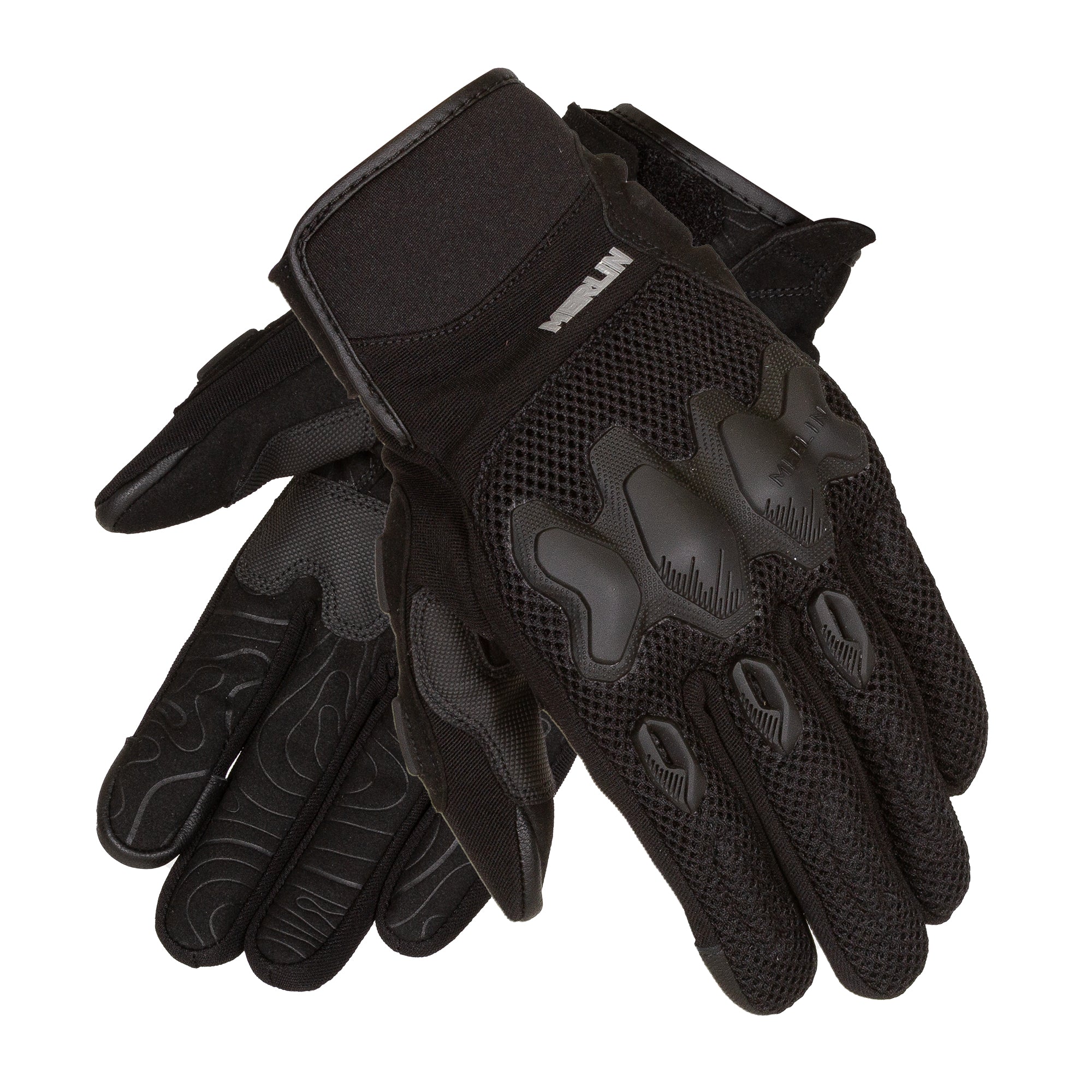 Merlin Airflow Trail Textile Gloves Black FREE UK Delivery, FREE 365 Day Returns | Moto Central