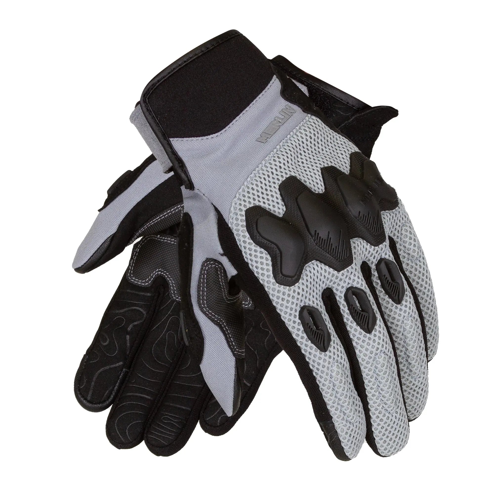 Merlin Airflow Trail Textile Gloves Light Grey FREE UK Delivery, FREE 365 Day Returns | Moto Central