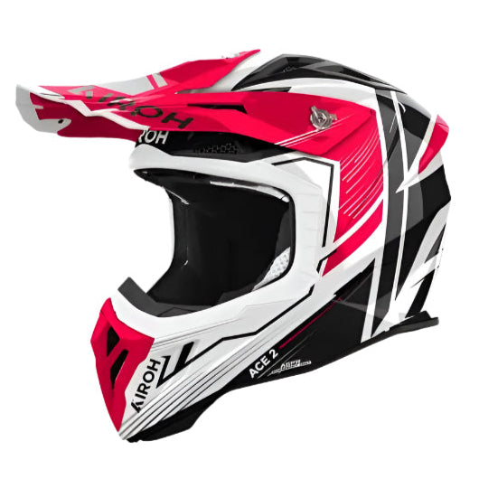 Airoh Aviator Ace 2 Engine Gloss Red - FREE UK Shipping, FREE 365 Day Returns | Moto Central