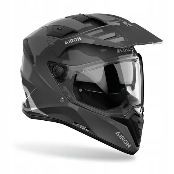 Airoh Bandit Color Gloss Dark Grey FREE UK Delivery, FREE 365 Day Returns | Moto Central