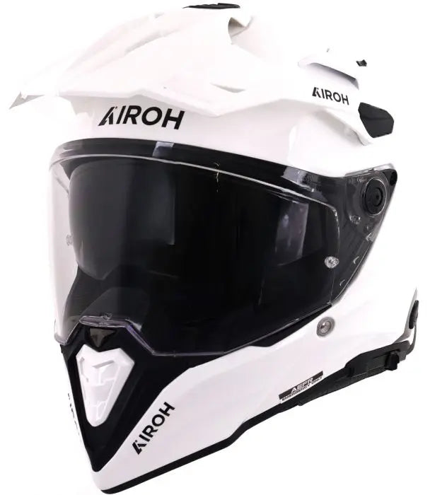 airoh motorcycle helmets south africa Airoh Commander 2 Adventure Helmet Gloss White FREE UK Delivery