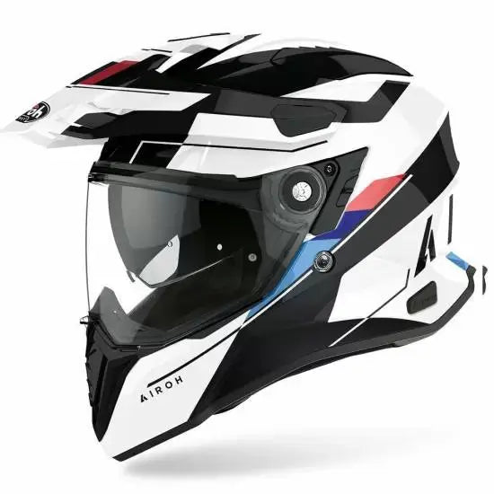 airoh adventure helmets Commander Helmet Gloss Skill White FREE UK Delivery Shimano 20 Stella SW guaranteeing amplified airflow and warranty-period_1-year Spool Type:GFN Composite