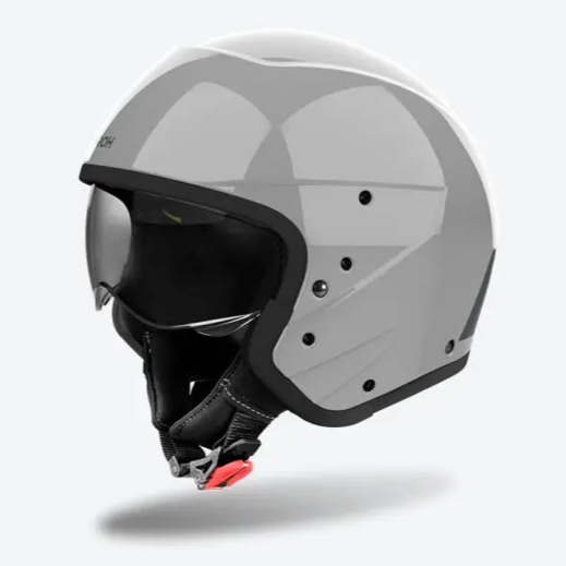 Airoh J-110 Color Gloss Cement Grey FREE UK Delivery, FREE 365 Day Returns | Moto Central