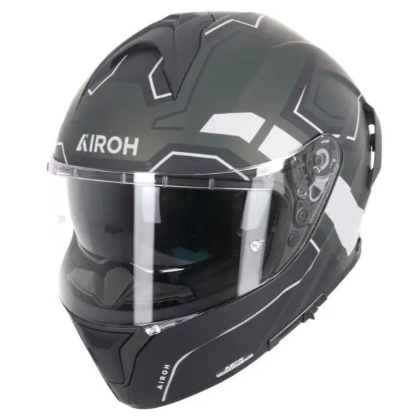Airoh Spark 2 Dart Matt Military Green FREE UK Delivery, FREE 365 Day Returns | Moto Central