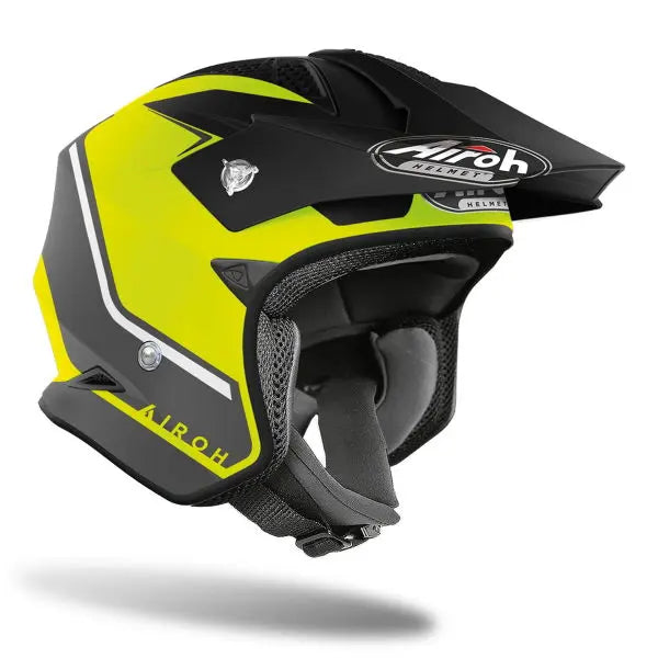 Airoh TRR S Keen Matt Yellow - FREE UK Shipping, FREE 365 Day Returns | Moto Central