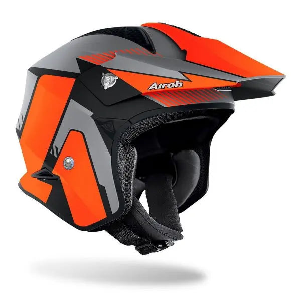 Airoh TRR S Pure Matt Orange - FREE UK Shipping, FREE 365 Day Returns | Moto Central
