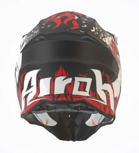 Airoh Twist 2.0 Matt Hell - FREE UK Shipping, FREE 365 Day Returns | Moto Central