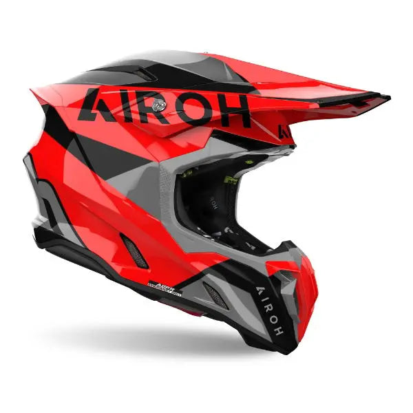 Airoh Twist 3 King Gloss Red - FREE UK Shipping, FREE 365 Day Returns | Moto Central