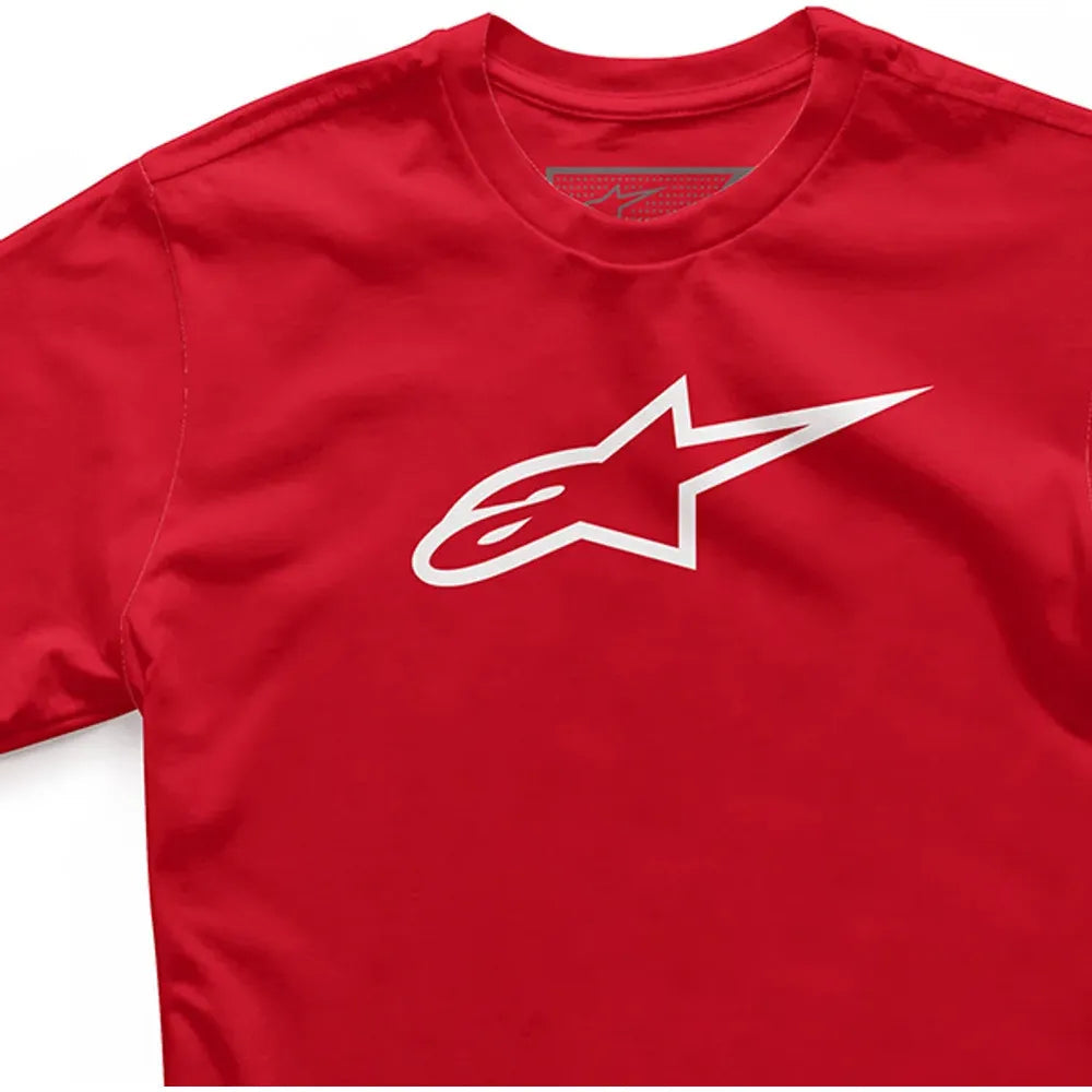 Alpinestars Ageless Classic Tee Heather Red / White