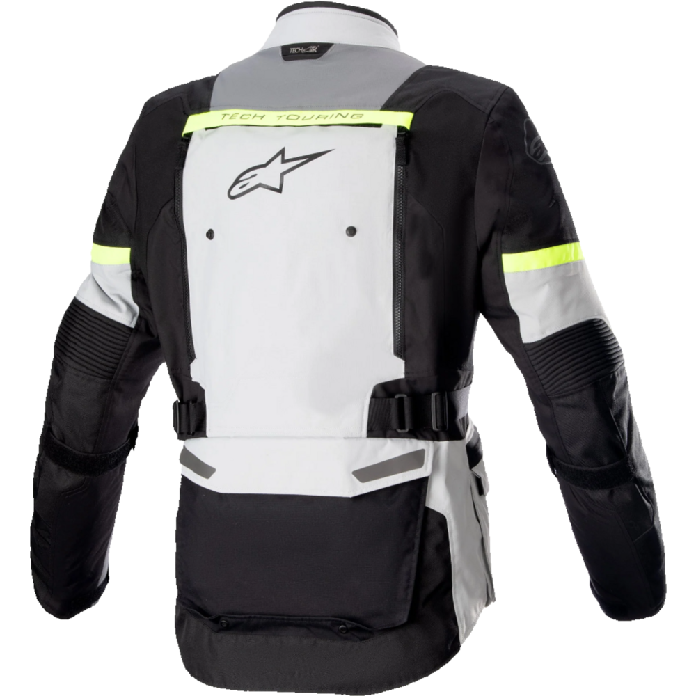 Alpinestars Bogota Pro Drystar Textile Jacket Ice Grey / Dark Grey / Fluo Yellow
