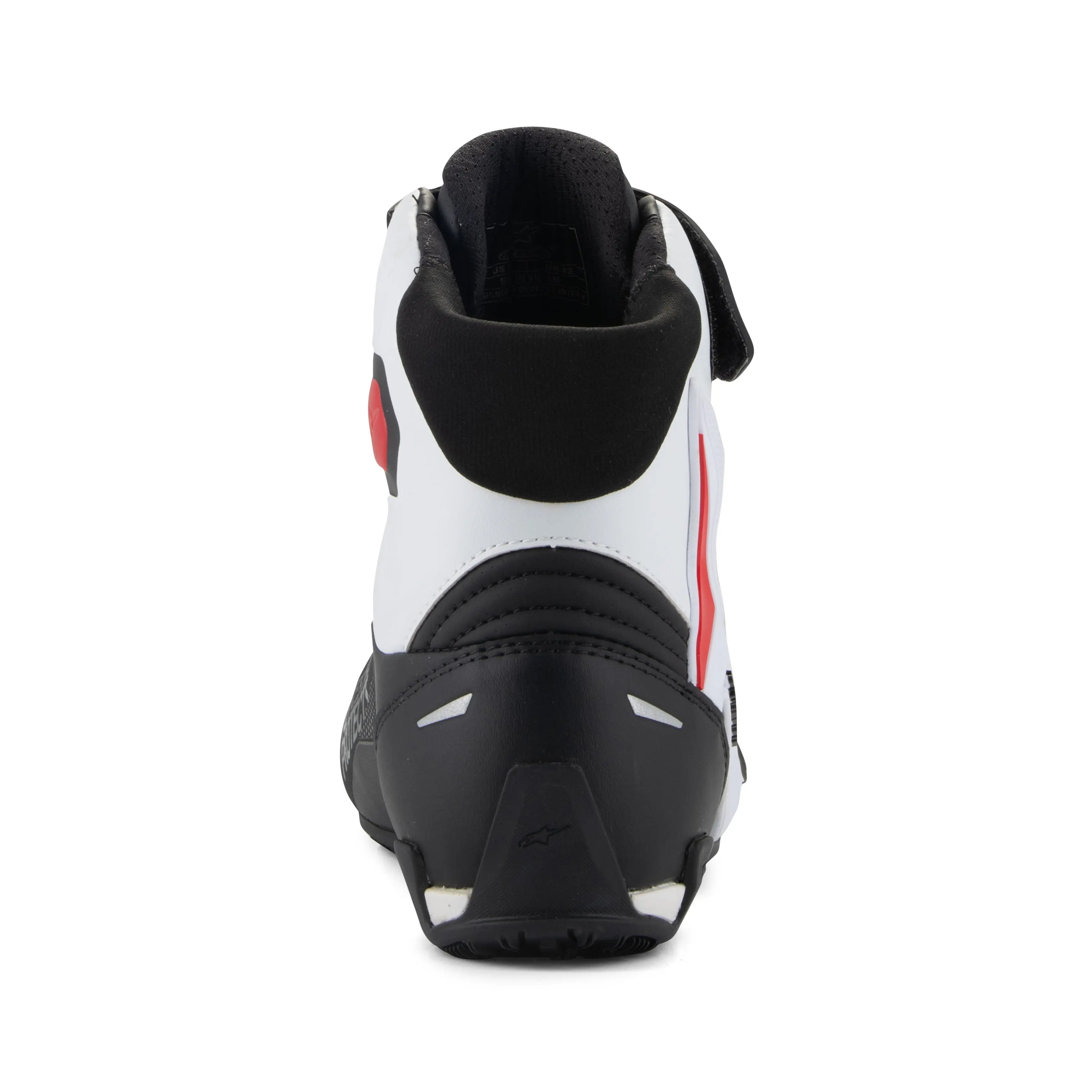 Alpinestars Faster-4 Shoes Black / White / Red FREE UK Delivery, FREE 365 Day Returns | Moto Central