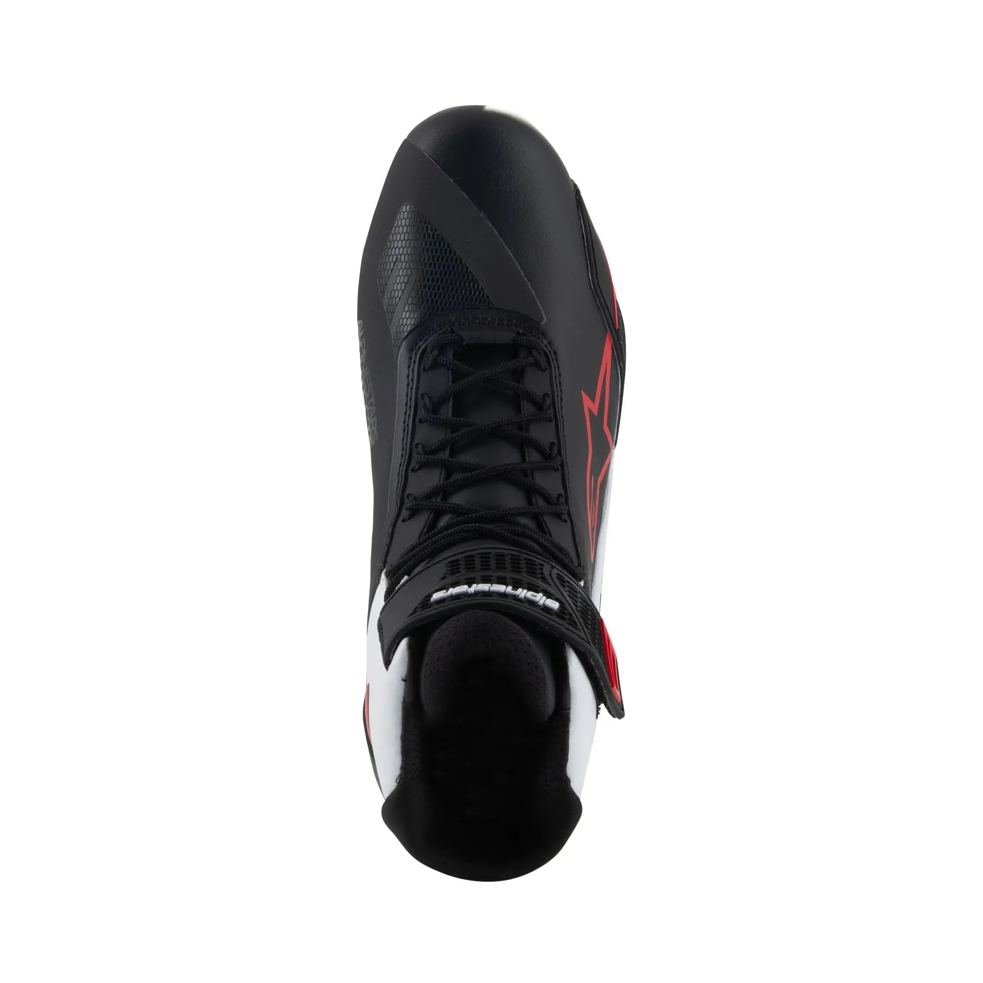 Alpinestars Faster-4 Shoes Black / White / Red FREE UK Delivery, FREE 365 Day Returns | Moto Central