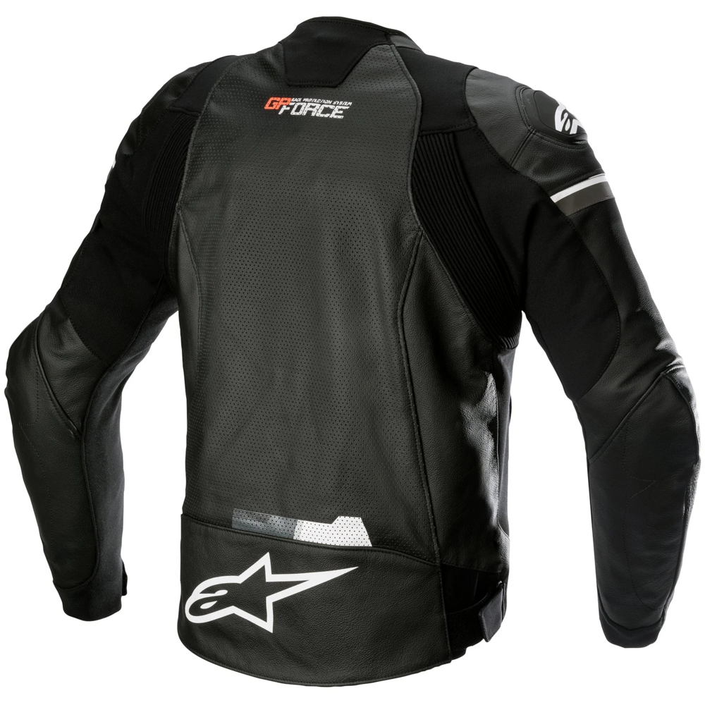 Alpinestars GP Force Leather Jacket Airflow Black