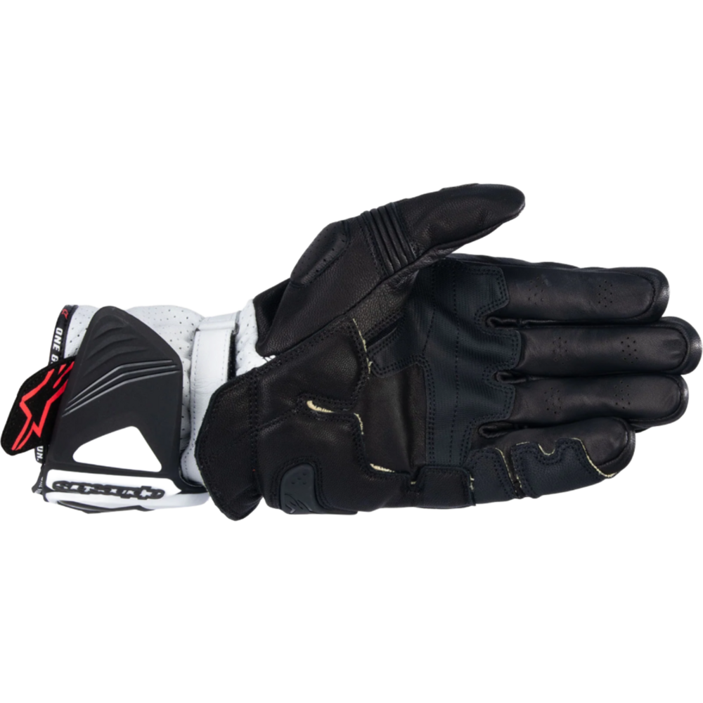 Alpinestars GP Pro R4 Leather Gloves Black / White
