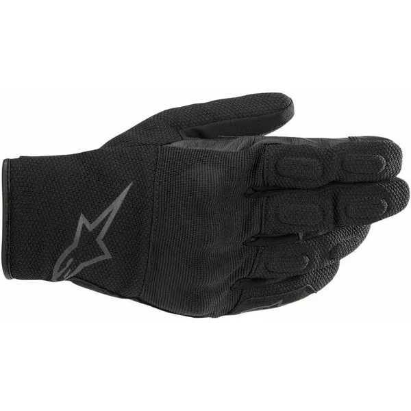Alpinestars S-MAX Drystar Gloves Anthracite / Black – motorcycle gloves – back-of-hand view