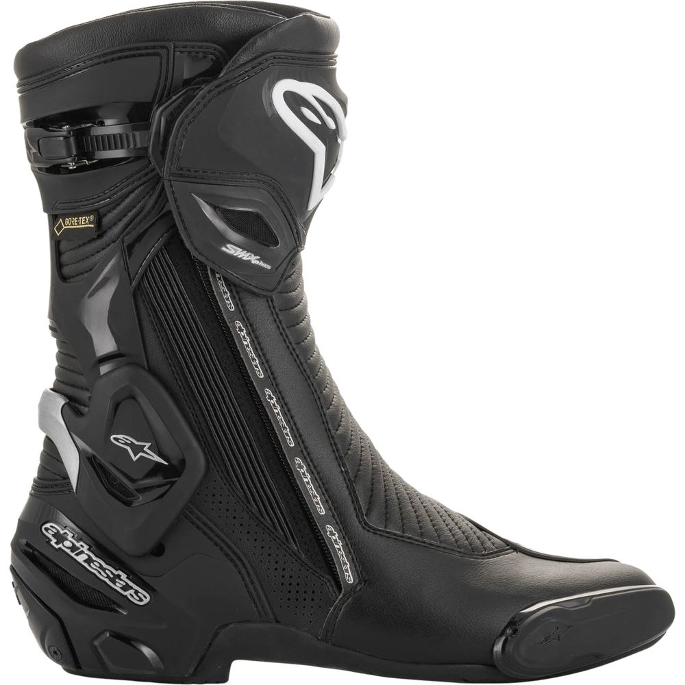 Alpinestars SMX Plus V2 Gore-Tex Boots Black / Silver