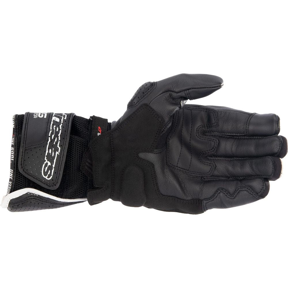 Alpinestars SP-8 V3 Air Leather Gloves Black / White / Bright Red