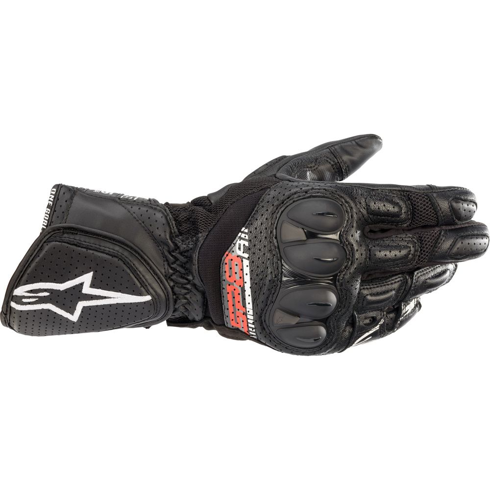 Alpinestars SP-8 V3 Air Leather Gloves Black