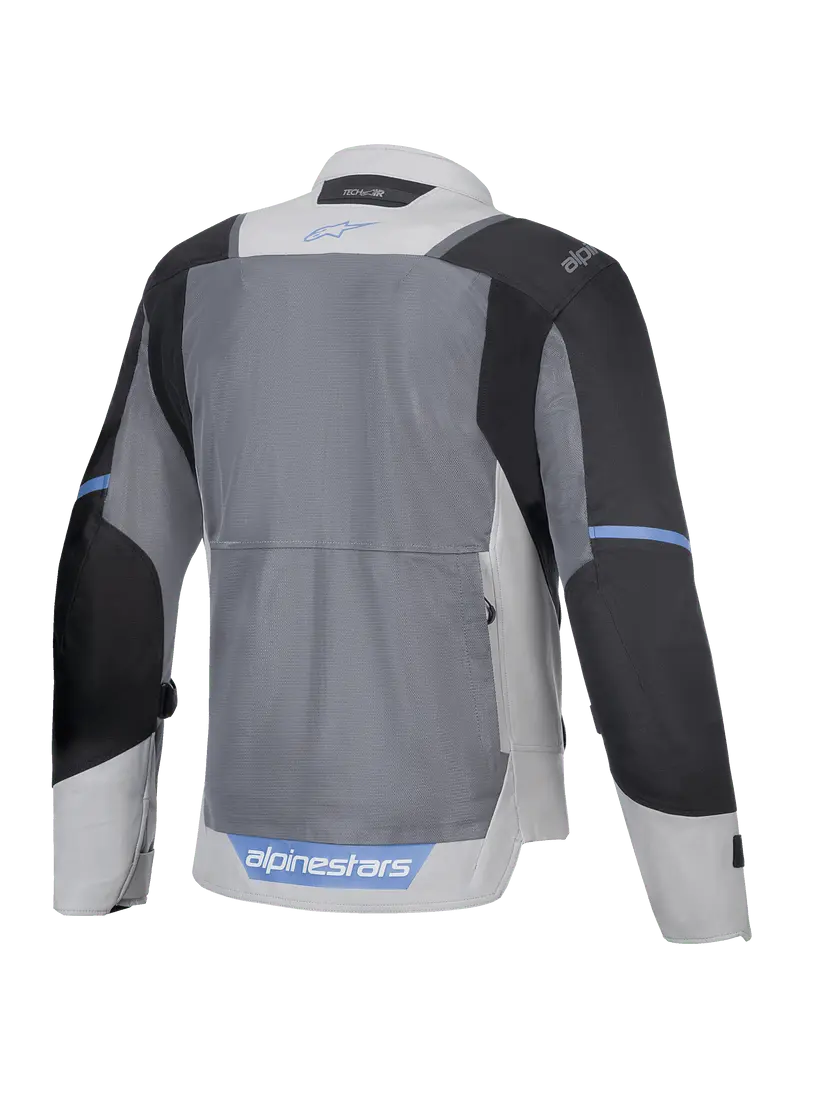Alpinestars ST-2 Air Textile Jacket Ice Grey / Dark Grey / Black FREE UK Delivery, FREE 365 Day Returns | Moto Central