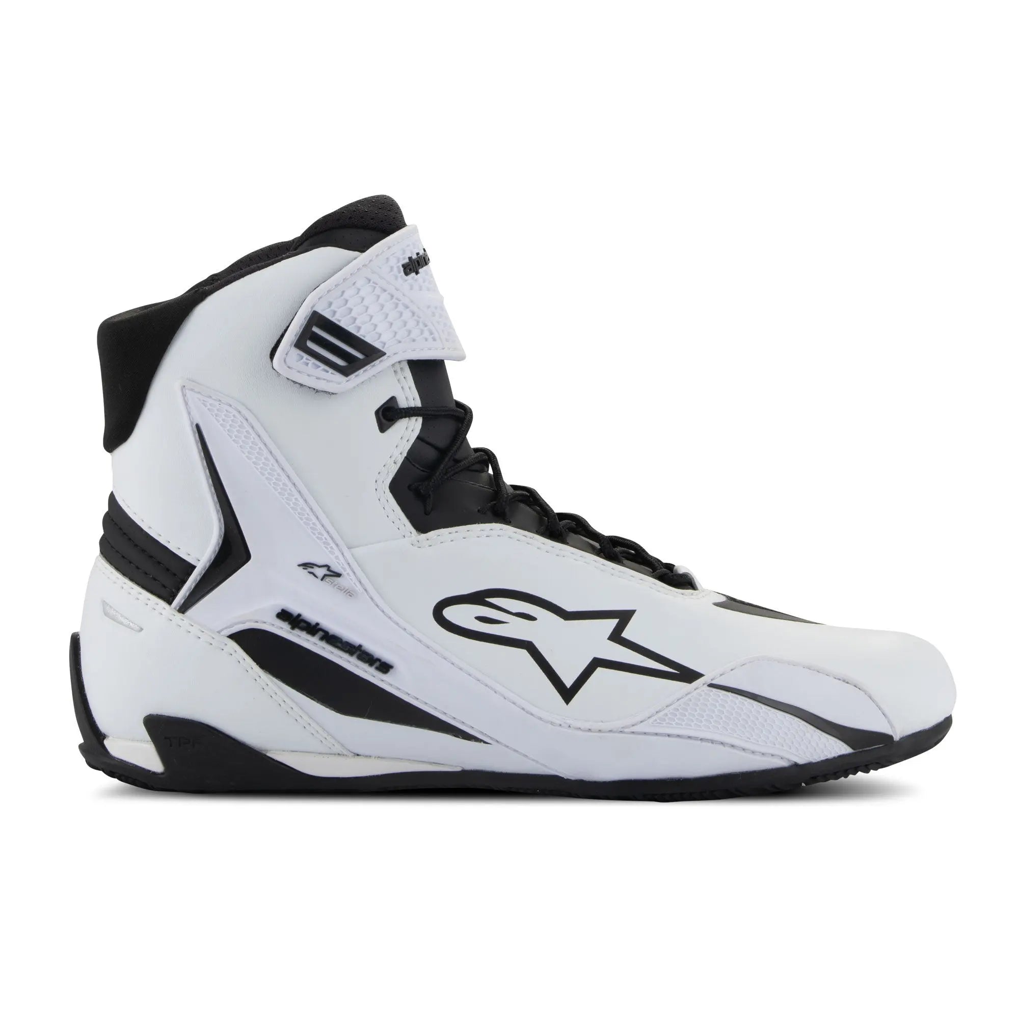 Alpinestars Stella Faster-4 Ladies Shoes White / Black FREE UK Delivery, FREE 365 Day Returns | Moto Central